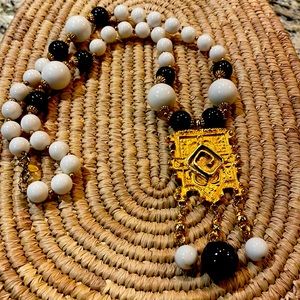 Vtg Cadoro signed Runway Statement Necklace